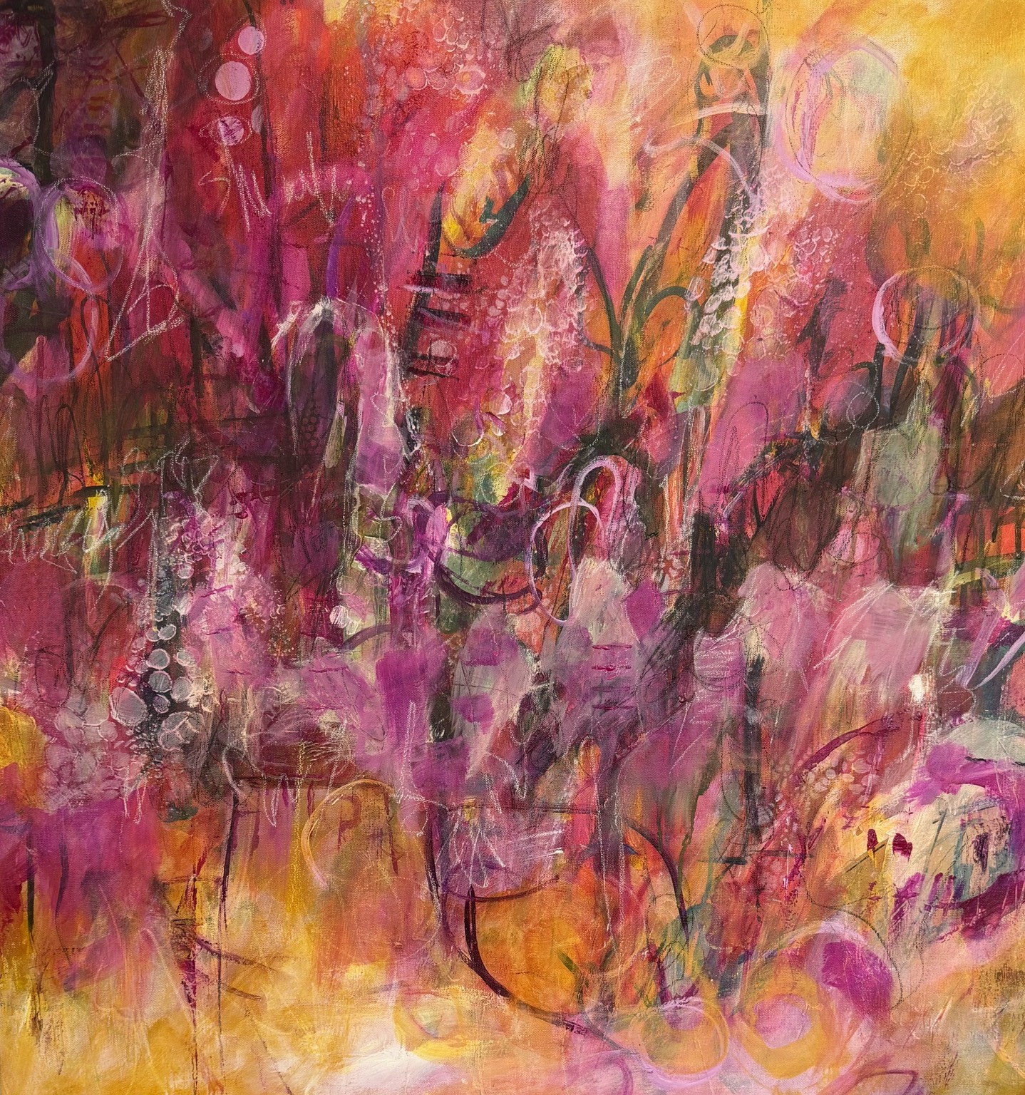 Fire Within, an original painting by Lee Ghilain